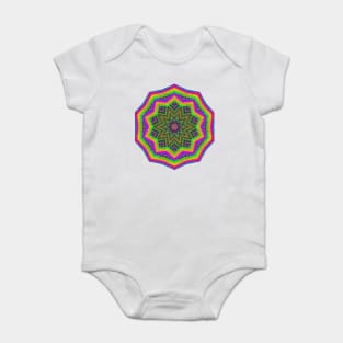 dragon mandala Baby Bodysuit